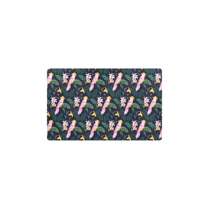 Cockatoo Pattern Print Design 03 Kitchen Mat
