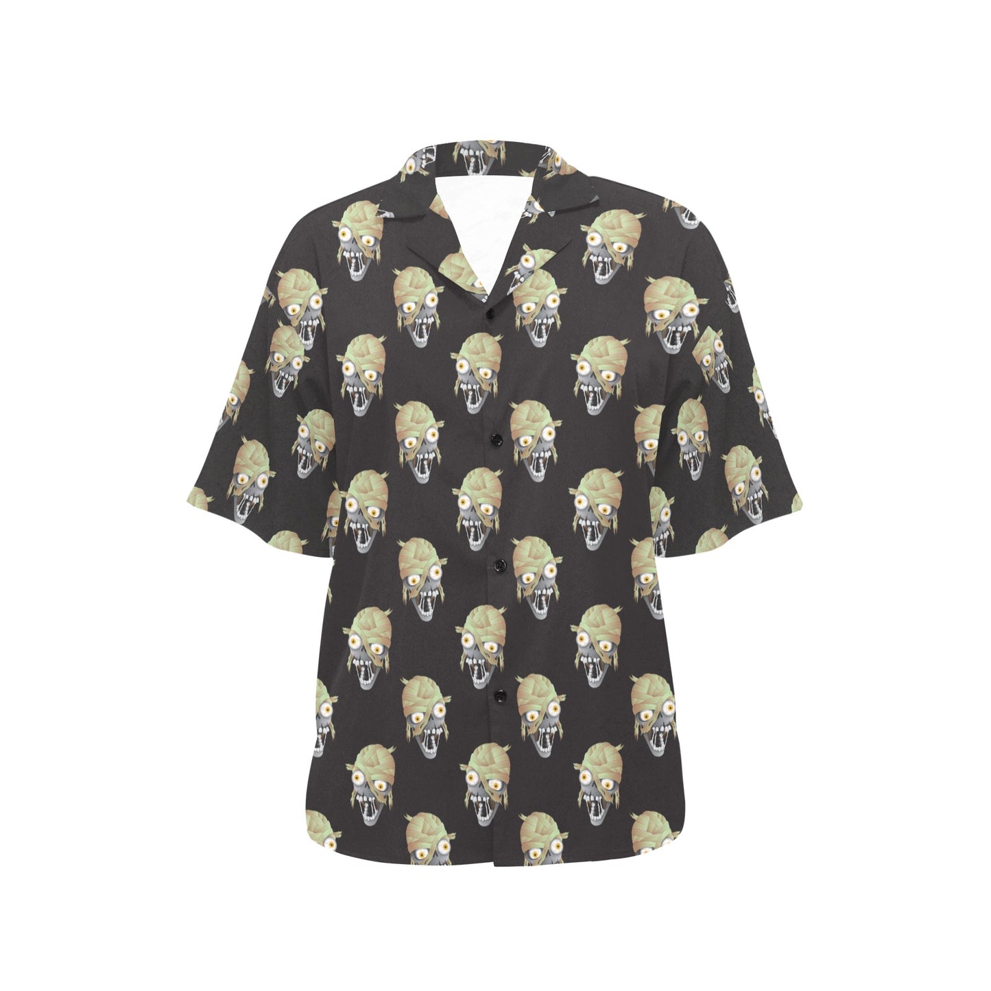 Mummy Print Design LKS304 Women's Hawaiian Shirt