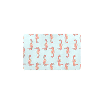 SeaHorse Pattern Print Design 01 Kitchen Mat