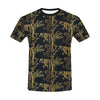 Tiger Gold Print Design LKS307 Men's All Over Print T-shirt