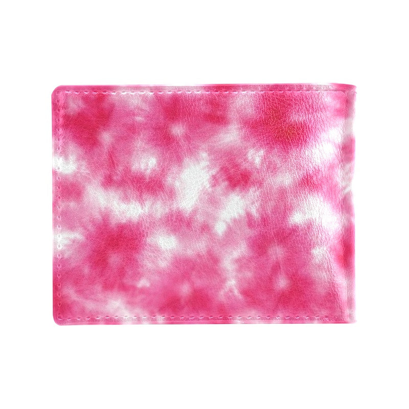 Tie Dye Pink Print Design LKS304 Men's ID Card Wallet
