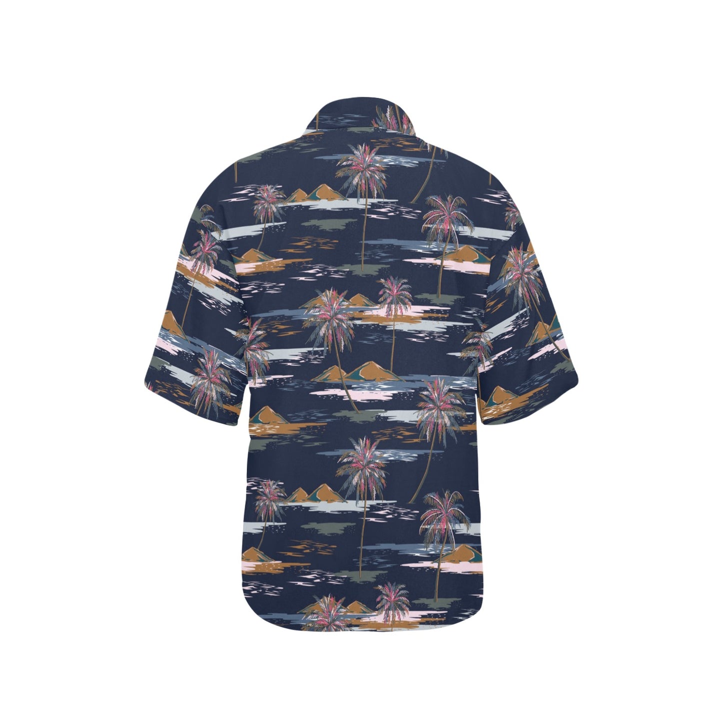 Pacific island Pattern Print Design A06 Women's Hawaiian Shirt