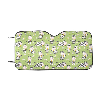 Cattle Print Design LKS401 Car front Windshield Sun Shade