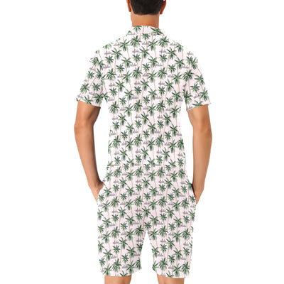 Aloha Beach Pattern Design Themed Print Men's Romper