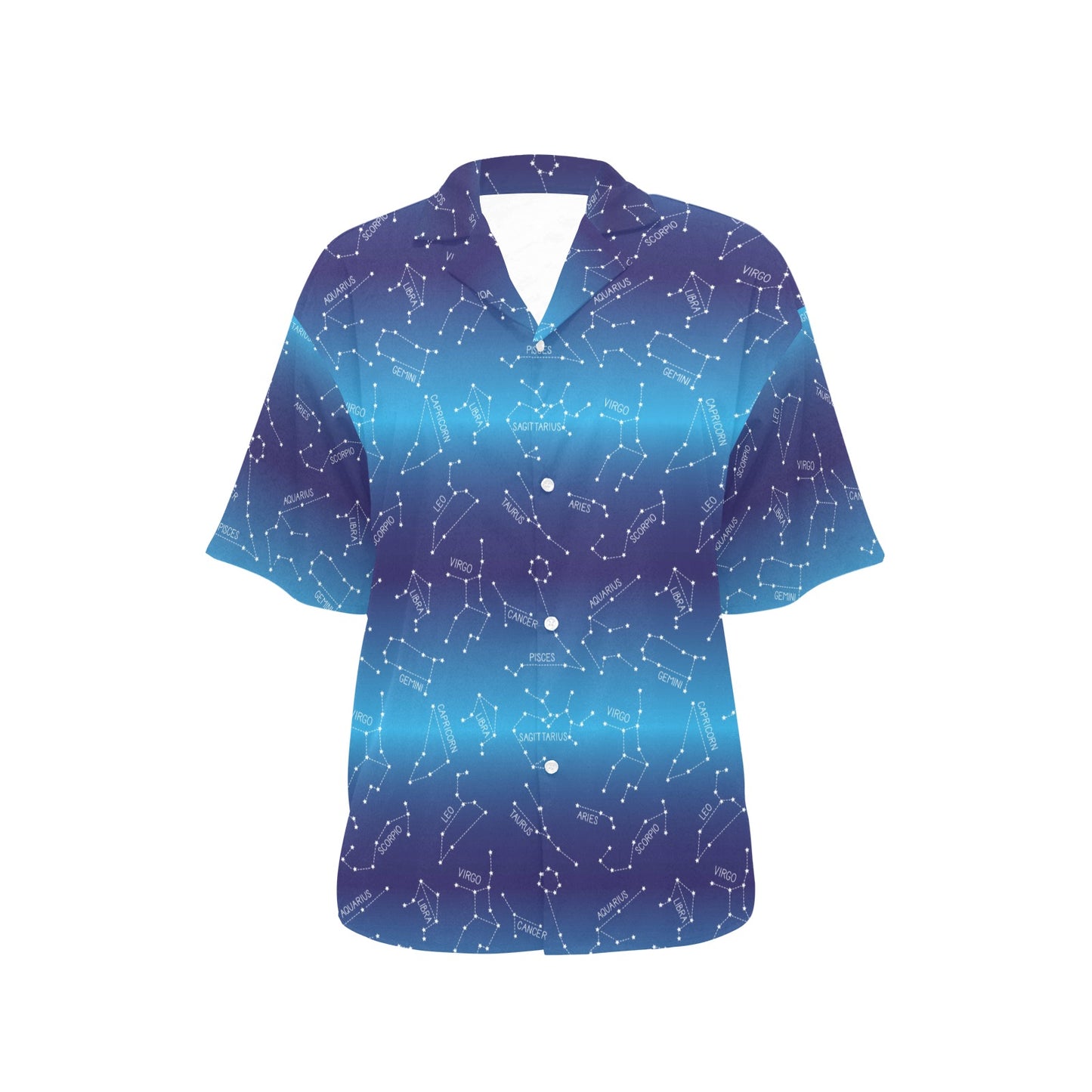 Virgo Print Design LKS302 Women's Hawaiian Shirt