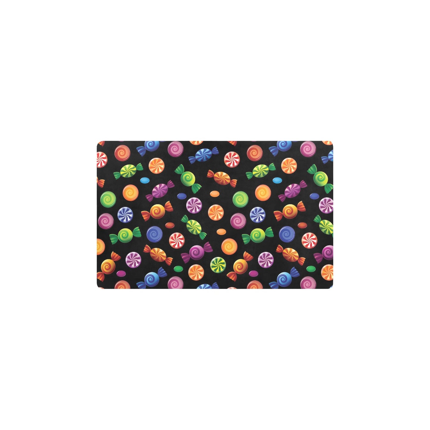 Candy Pattern Print Design 01 Kitchen Mat