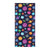 Planet Multicolor Print Design LKS302 Beach Towel 32" x 71"