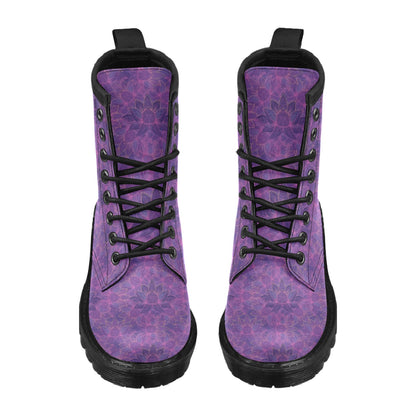 Bohemian Lotus Mandala Style Women's Boots