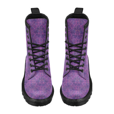 Bohemian Lotus Mandala Style Women's Boots