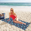 Shark Print Design LKS309 Beach Towel 32" x 71"