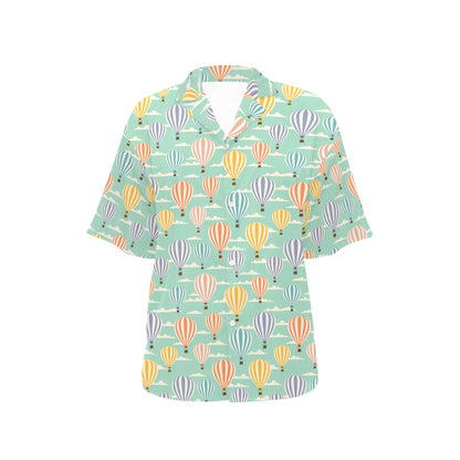 Ballon Pattern Print Design 01 Women's Hawaiian Shirt