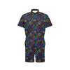 Chakra Colorful Print Pattern Men's Romper