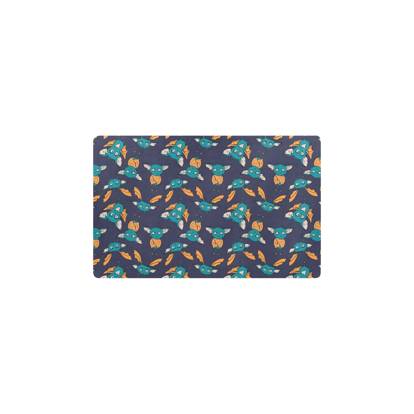 Bat Pattern Print Design 07 Kitchen Mat