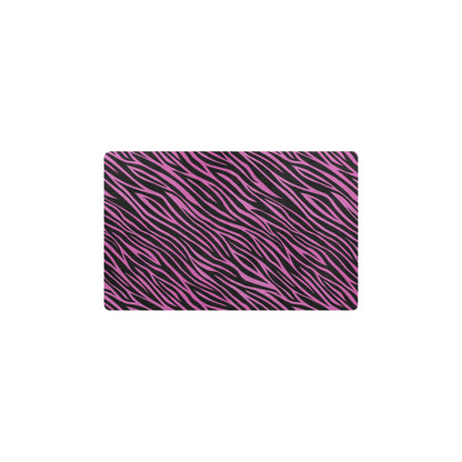 Zebra Pink Print Design LKS304 Kitchen Mat