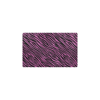 Zebra Pink Print Design LKS304 Kitchen Mat