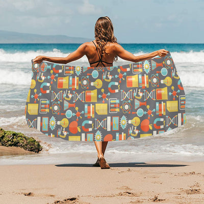 Science Print Design LKS302 Beach Towel 32" x 71"