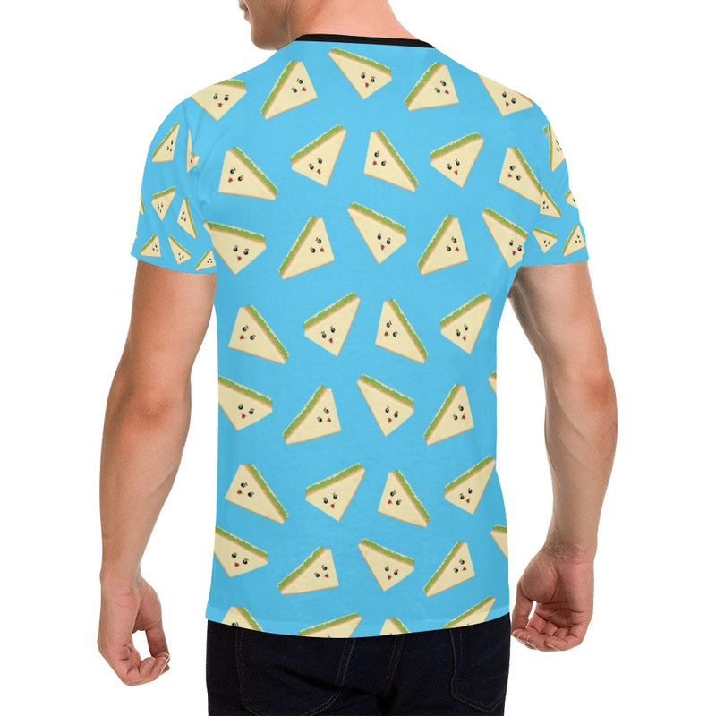 Sandwich Emoji Print Design LKS305 Men's All Over Print T-shirt
