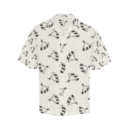 Skydiver Print Design LKS301 Men's Hawaiian Shirt