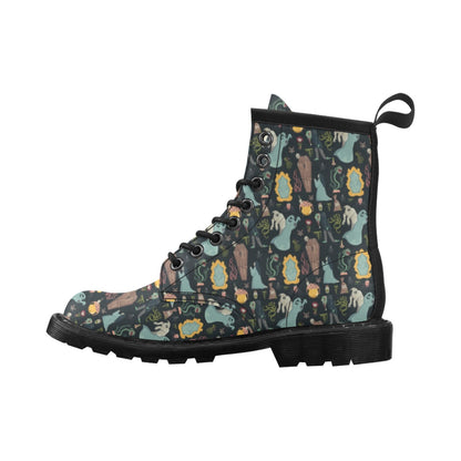Creepy Print Design LKS303 Women's Boots