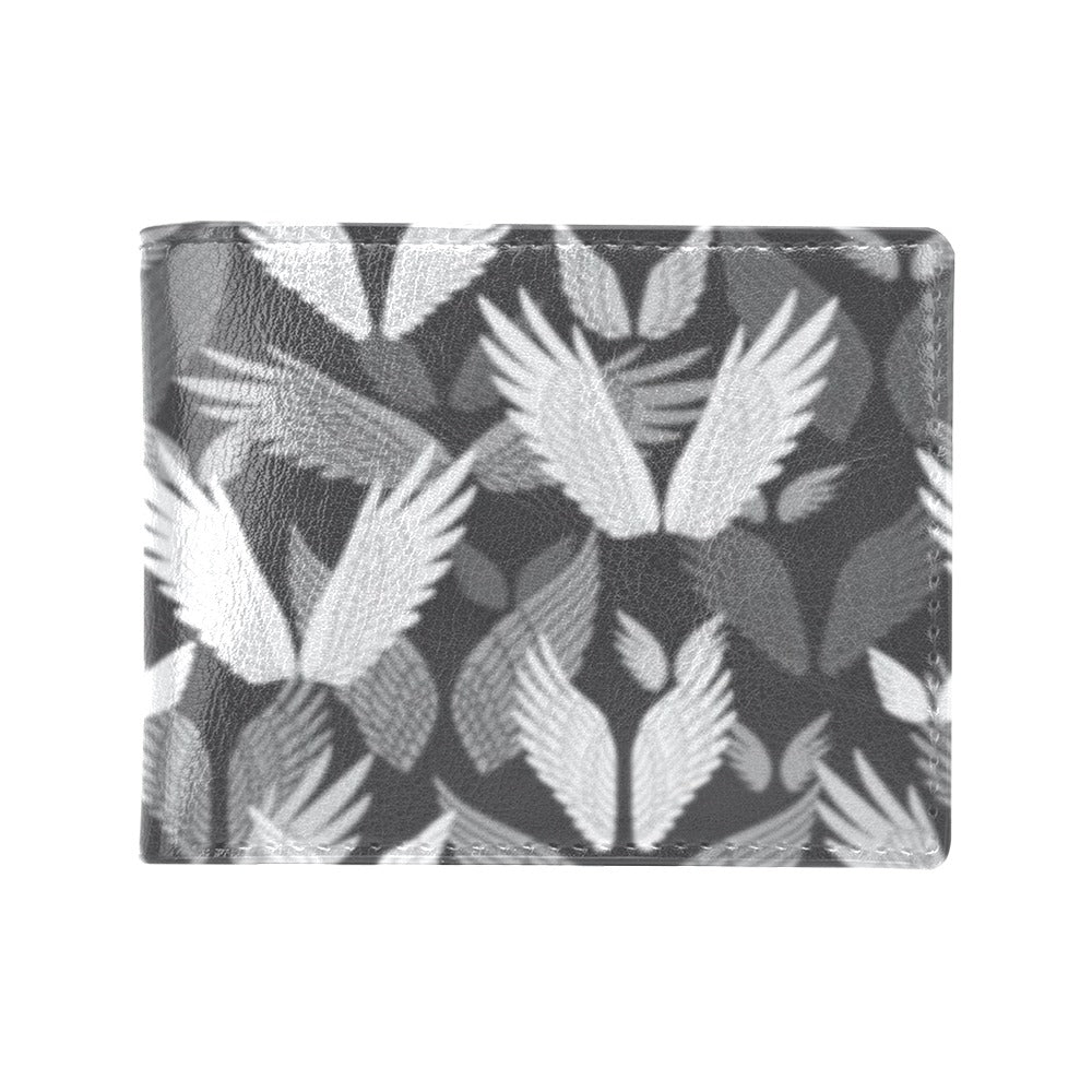 Angel Wings Pattern Design Themed Print Men's ID Card Wallet