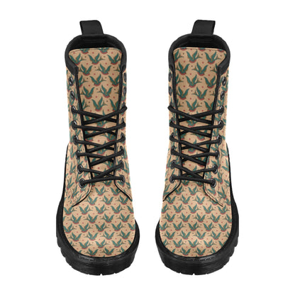 Old School Tattoo Swallow Design Women's Boots