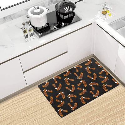 Eagles Print Pattern Kitchen Mat