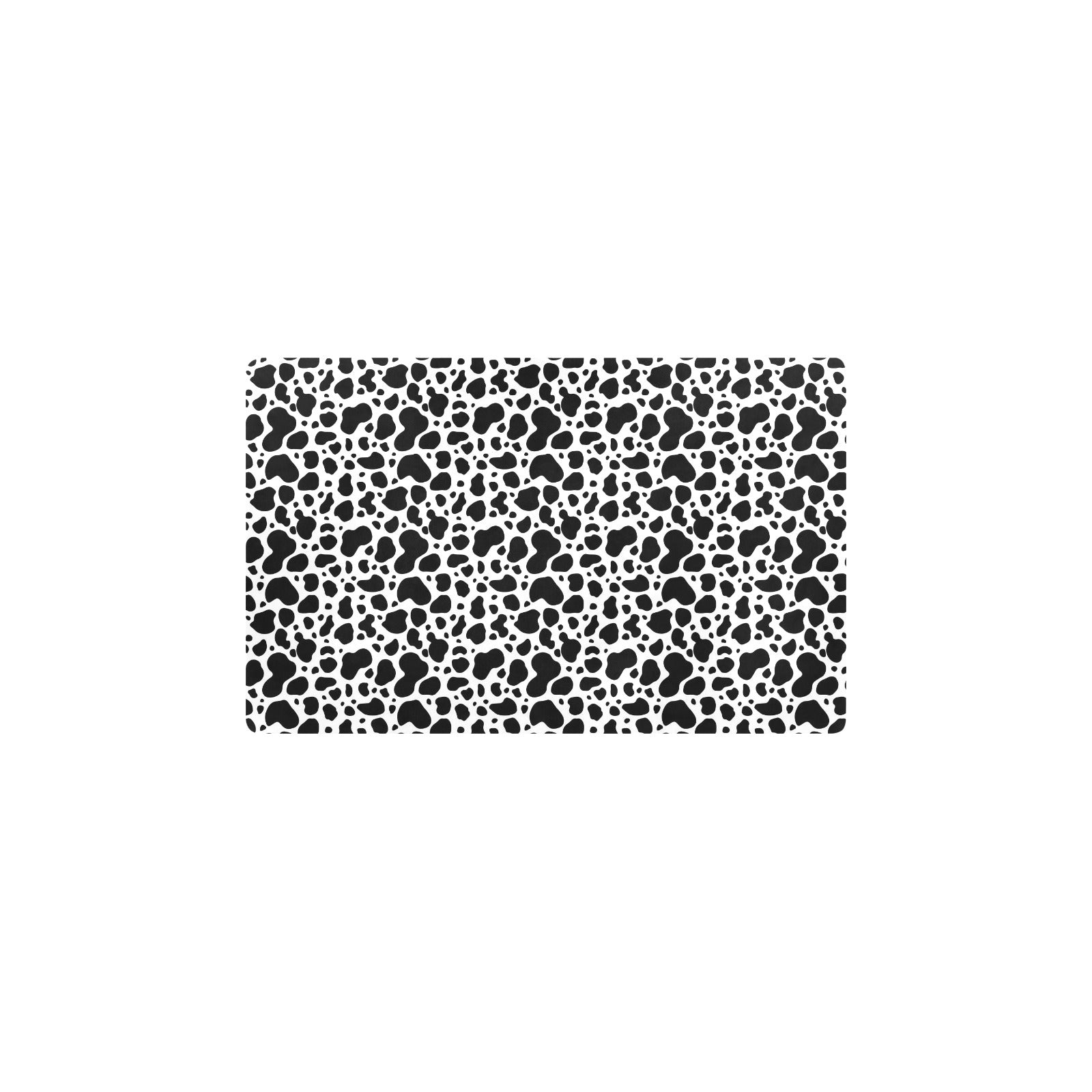 Cow Skin Pattern Print Design 04 Kitchen Mat