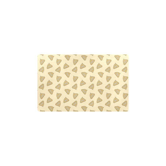 Poop Emoji Pattern Print Design A02 Kitchen Mat