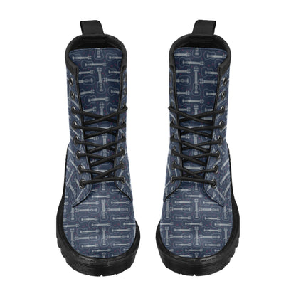 Ukulele Print Design LKS401 Women's Boots