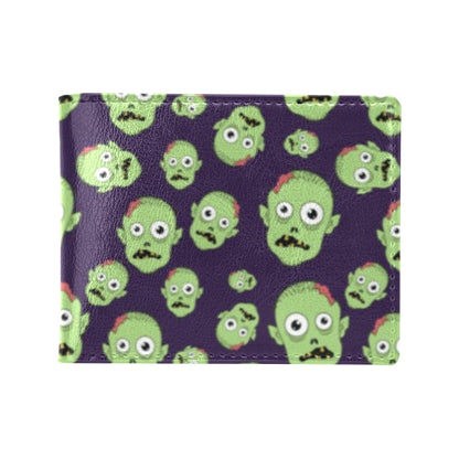 Zombie Print Design LKS303 Men's ID Card Wallet