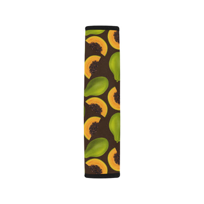 Papaya Pattern Print Design PP04 Car Seat Belt Cover