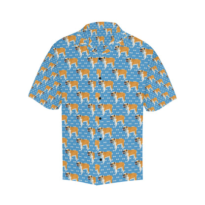 Bulldogs Pattern Print Design 06 Men's Hawaiian Shirt