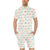 Elephant Baby Pastel Print Pattern Men's Romper