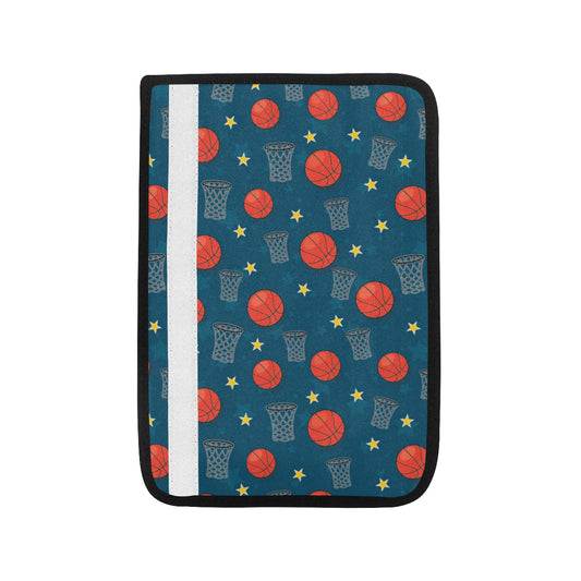 Basketball Classic Print Pattern Car Seat Belt Cover