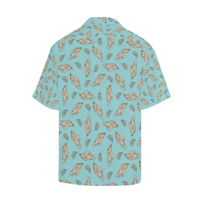 Angel Wings Pattern Print Design 03 Men's Hawaiian Shirt