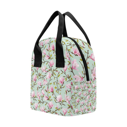 Magnolia Pattern Print Design MAG04 Insulated Lunch Bag