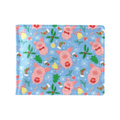Pig Print Design LKS404 Men's ID Card Wallet