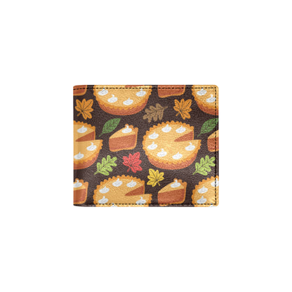Pie Pattern Print Design A03 Men's ID Card Wallet