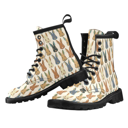 Rabbit Pattern Print Design RB04 Women's Boots