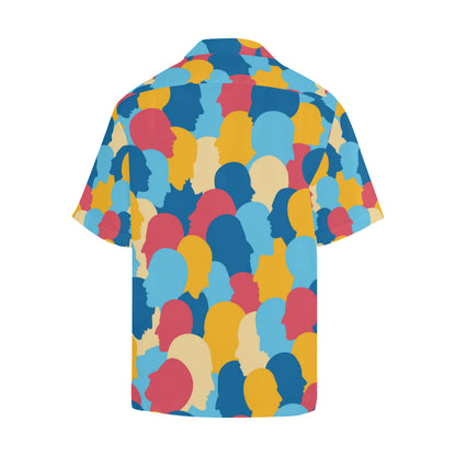 Psychology Pattern Print Design A02 Men's Hawaiian Shirt