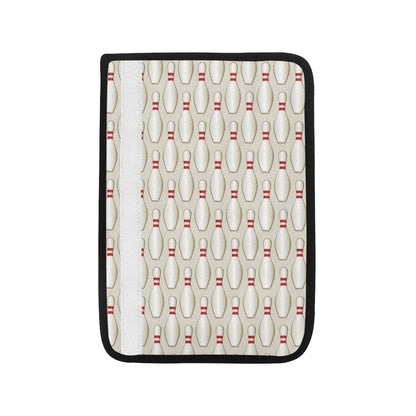 Bowling Pin Pattern Print Design 01 Car Seat Belt Cover