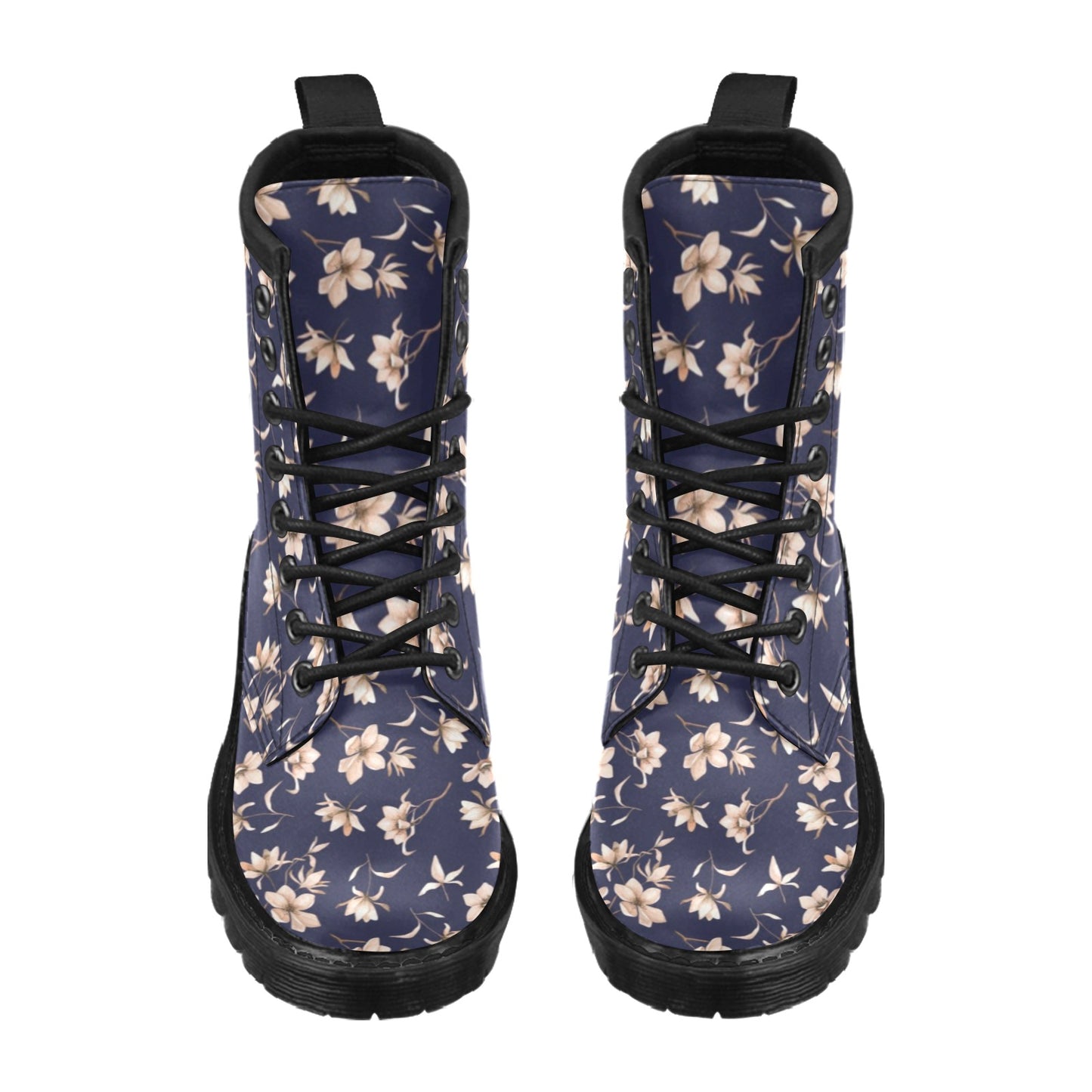 Beautiful Floral Pattern Women's Boots