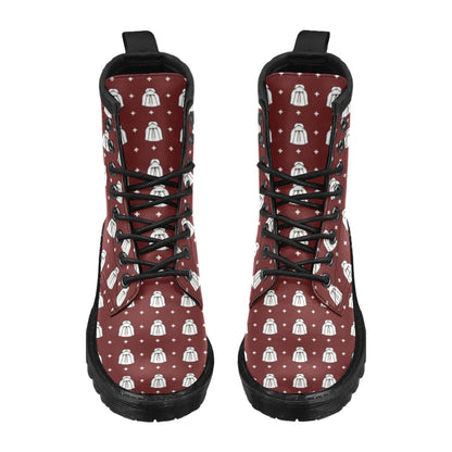 Shih Tzu Print Design LKS301 Women's Boots