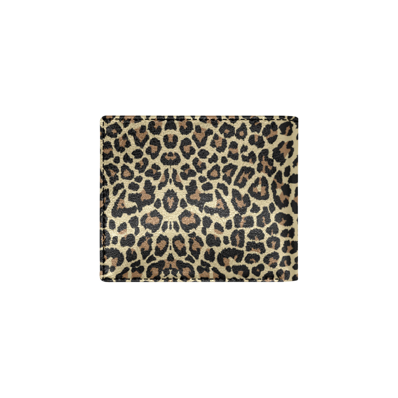 Cheetah Pattern Print Design 02 Men's ID Card Wallet
