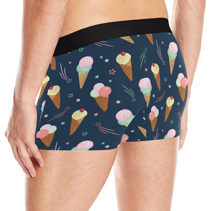 Ice Cream Pattern Print Design 04 Men's Boxer Briefs