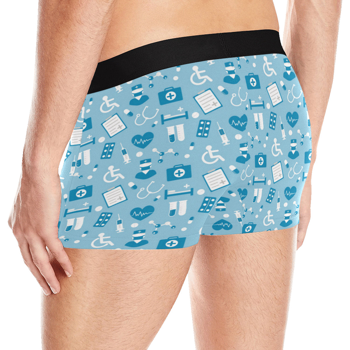 Medical Pattern Print Design 05 Men's Boxer Briefs