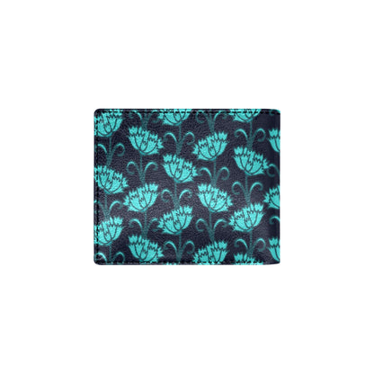 Carnations Pattern Print Design CN06 Men's ID Card Wallet
