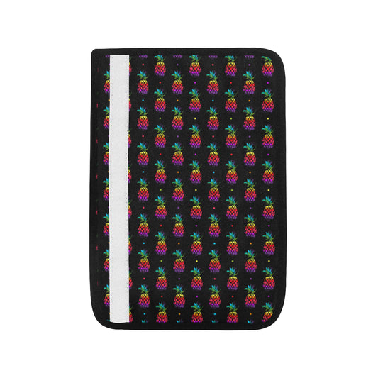 Pineapple Rainbow Dot Print Car Seat Belt Cover