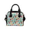 Cupcake Pattern Print Design 01 Shoulder Handbag