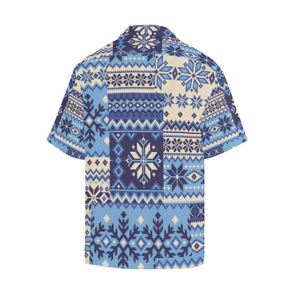 Nordic Pattern Print Design A04 Men's Hawaiian Shirt